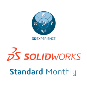 3DEXPERIENCE SOLIDWORKS Standard Monthly Subscription (Min 12 Months)